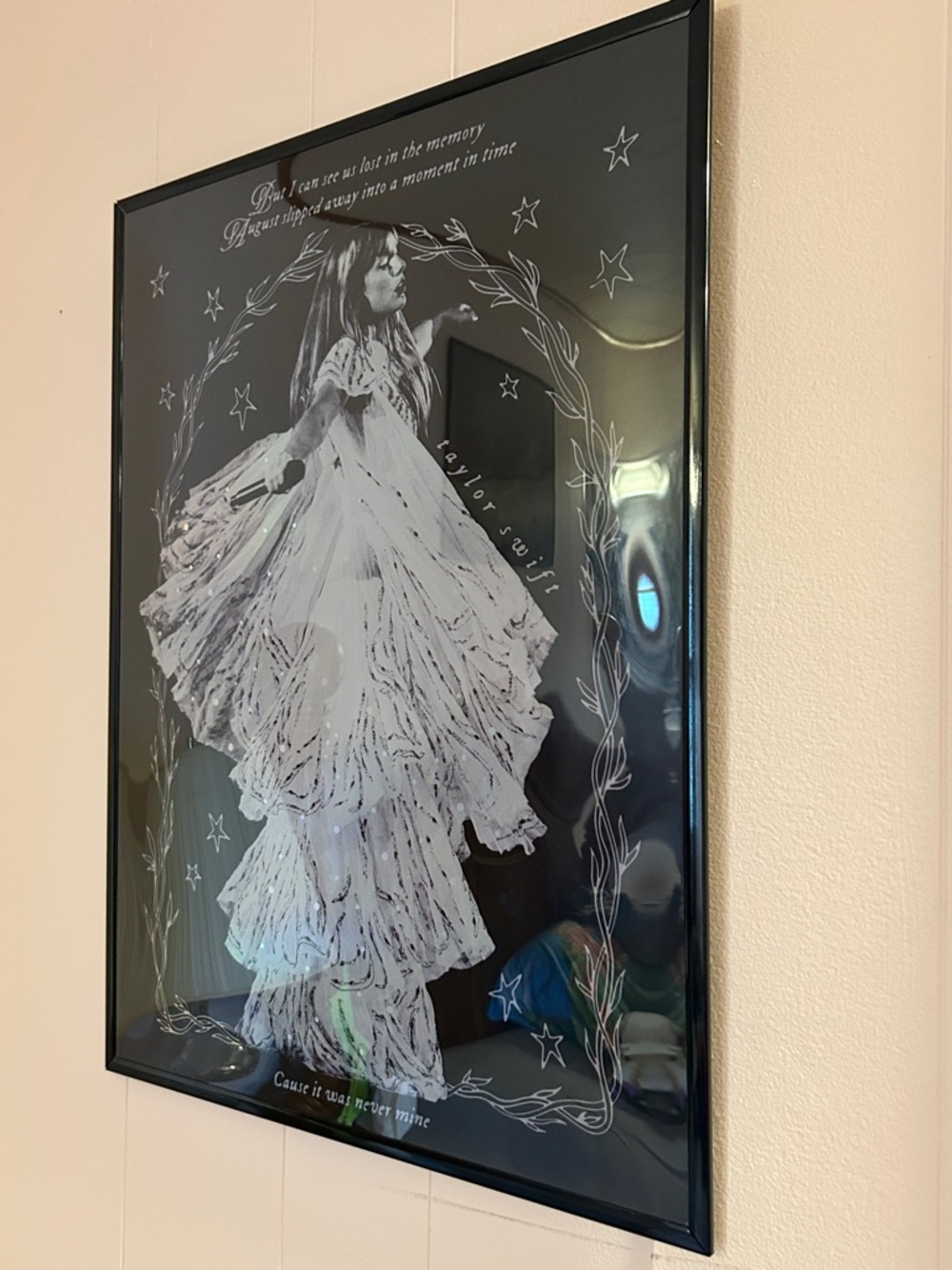 Taylor Swift Folklore official August Lithograph poster
